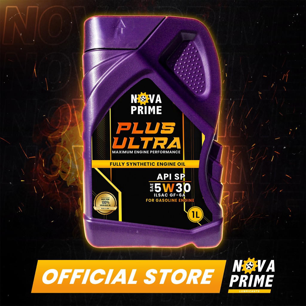 Nova Prime Plus Ultra Fully Synthetic Engine Oil L Shopee Philippines