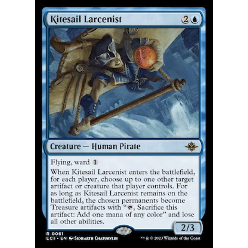 Kitesail Larcenist Lci Rare Mtg Cards Wotc Shopee Philippines