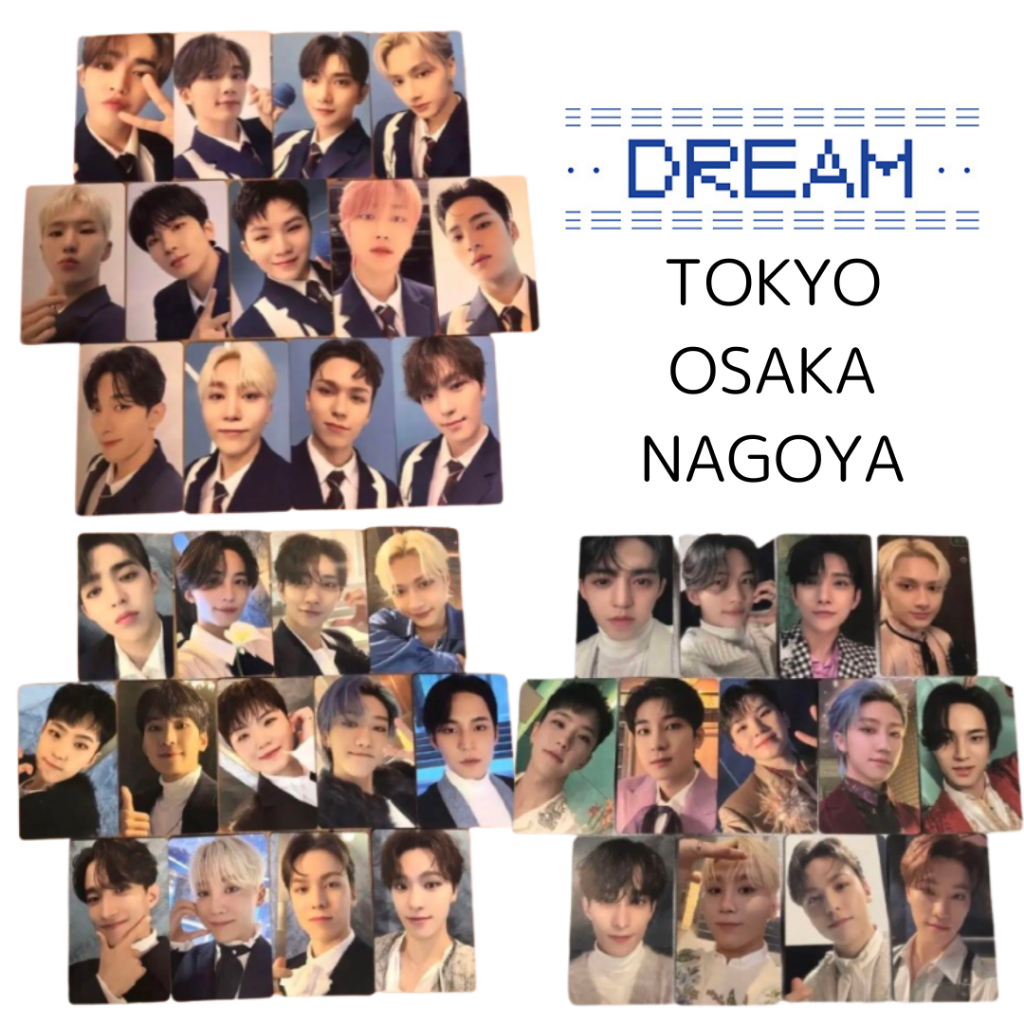 SEVENTEEN DREAM VENUE VISITORS LIMITED TOKYO OSAKA NAGOYA OFFICIAL