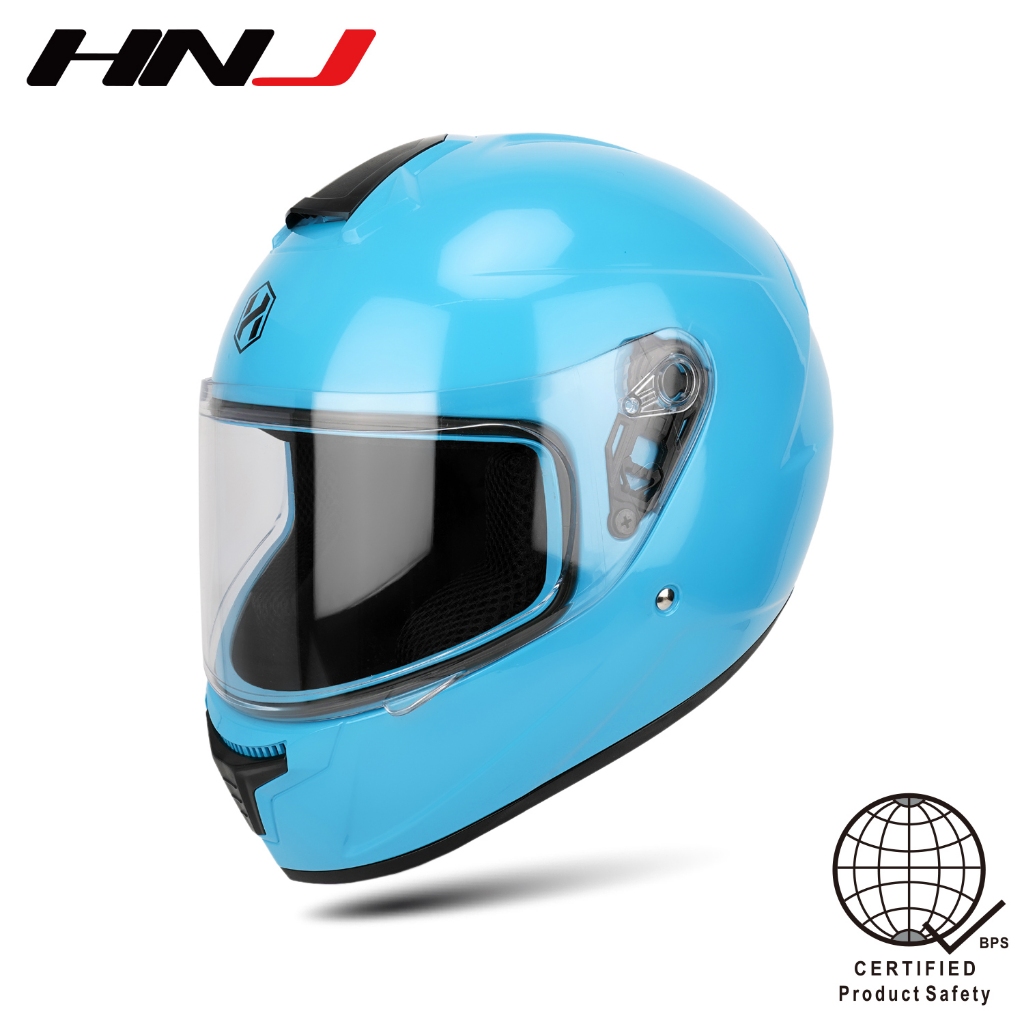 Hnj Motorcycle Helmets Full Face Motor Helmet Single Visor