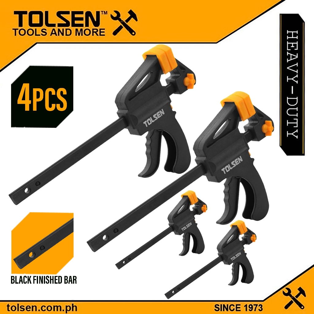 Tolsen Pcs Quick Ratchet Bar Clamp Online Exclusive Pcs And