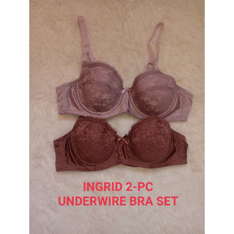 AVON INGRID UNDERWIRE 2PC LACE BRA SET Shopee Philippines