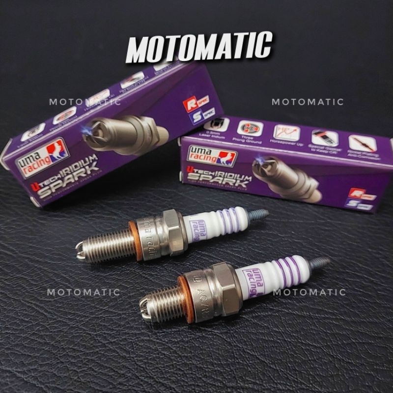 UMA Sparkplug Original NMAX SNIPER RAIDER AEROX MIO CLICK XRM