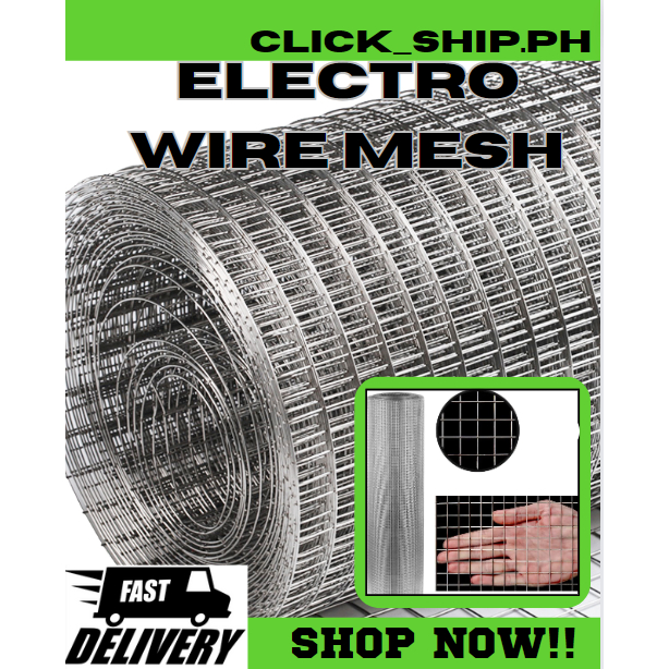 Electro Galvanized Wire Mesh Square Hole Welded Mesh Roll For Bird