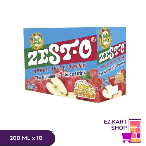 Ez Kart Zest O Juice Drink Apple X Ml Shopee Philippines