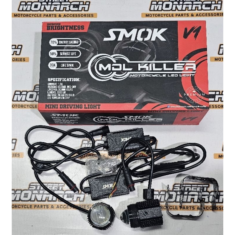 SMOK MINI DRIVING LIGHT KILLER V1 3 WIRE UNIVERSAL VERSION 1