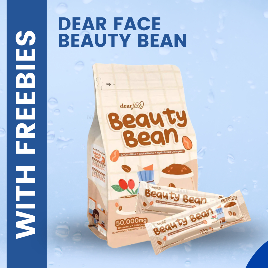 Dear Face Beauty Bean Premium Mocha Coffee Collagen Glutathione Drink