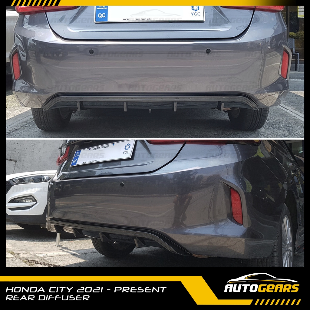 Honda City Gn Rs Type Diffuser Rear Skirts Shopee