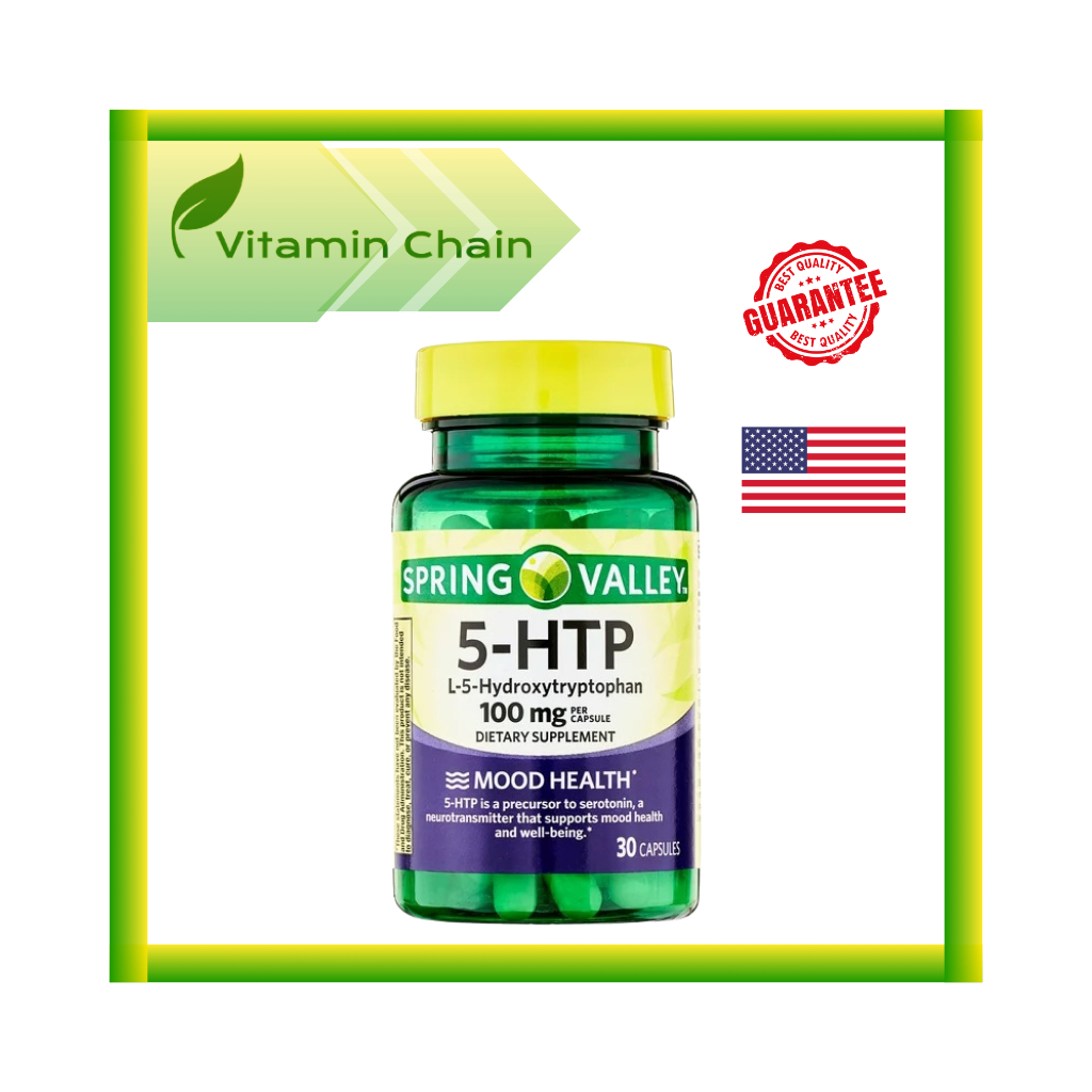 Spring Valley 5 HTP Capsules 100mg 30 Capsules Shopee Philippines