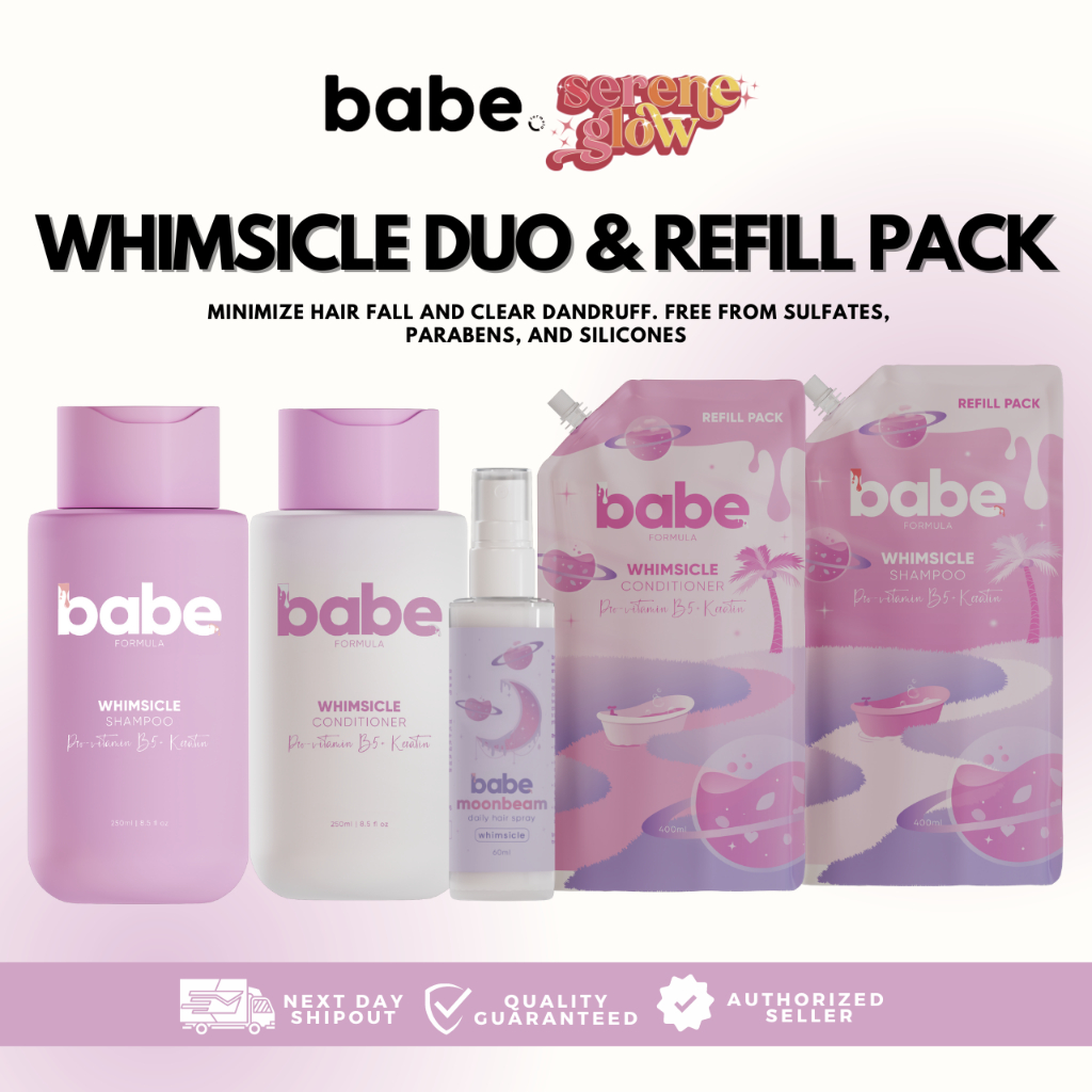 Babe Formula Whimsicle Shampoo Conditioner Refill Pack Shopee