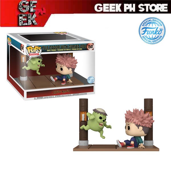 Funko Pop Moment Jujutsu Kaisen Yuji Itadori With Cursed Doll Special