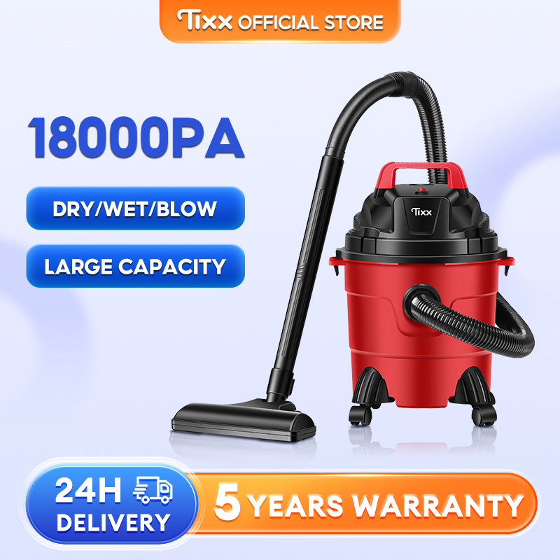 Tixx L Vacuum Cleaner Upgrade Metal Material High Suction Dry Wet