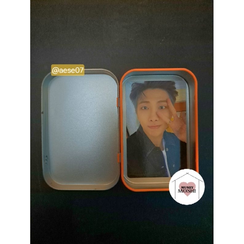 Official Bts Butter Weverse Pob Tin Case And Rm Photocard Shopee