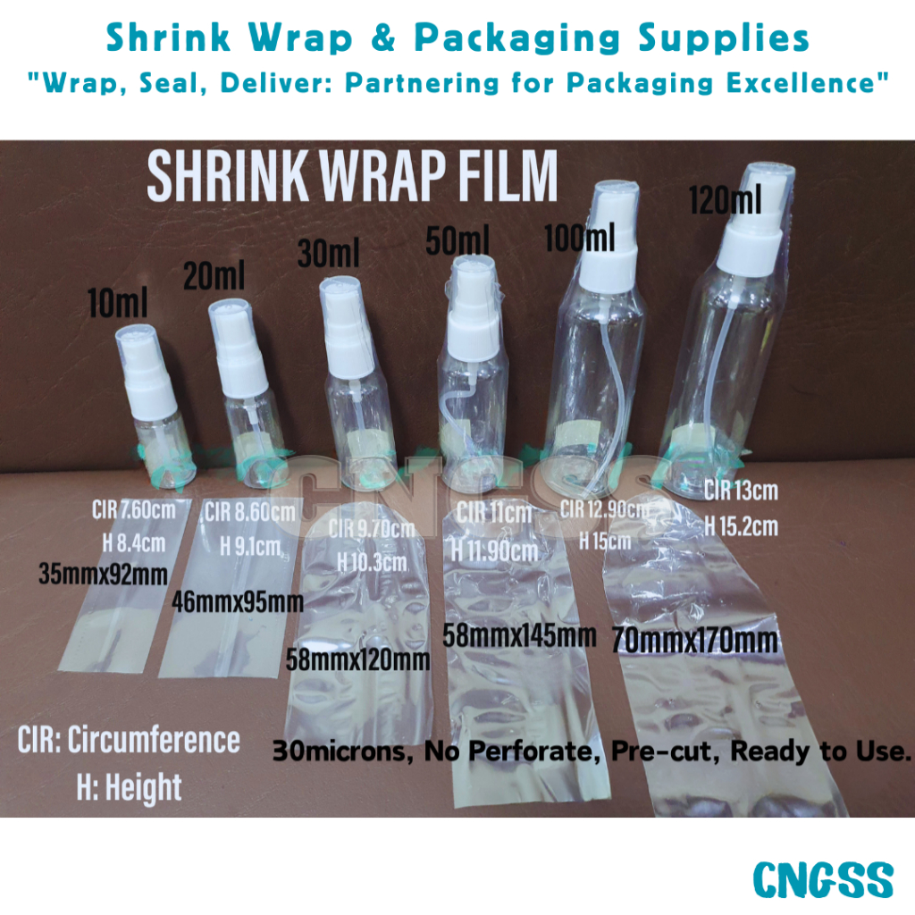 Shrink Wrap Plastic Packaging Shrinkable Plastic Sealer Film For