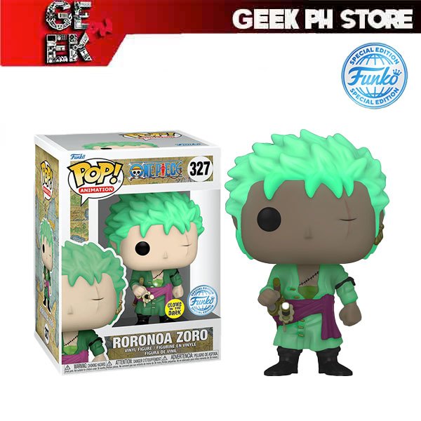 Funko Pop Animation One Piece Roronoa Zoro Glow In The Dark Special