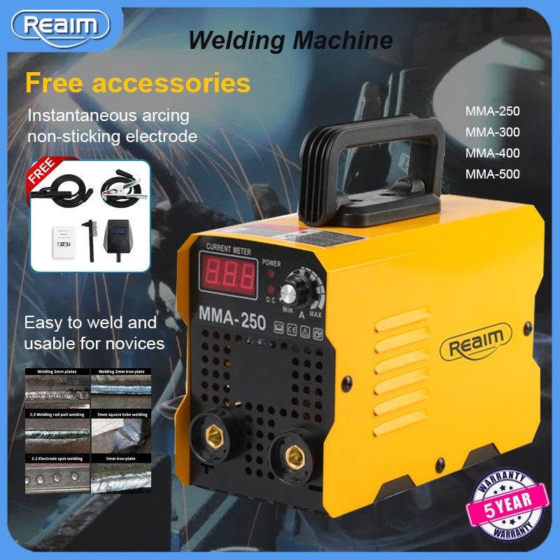 Reaim Portable Inverter Welding Machine Mma Home Igbt