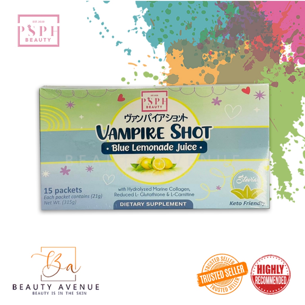 Vampire Shot Lemonade Juice Psph Beauty Sachets With Freebies