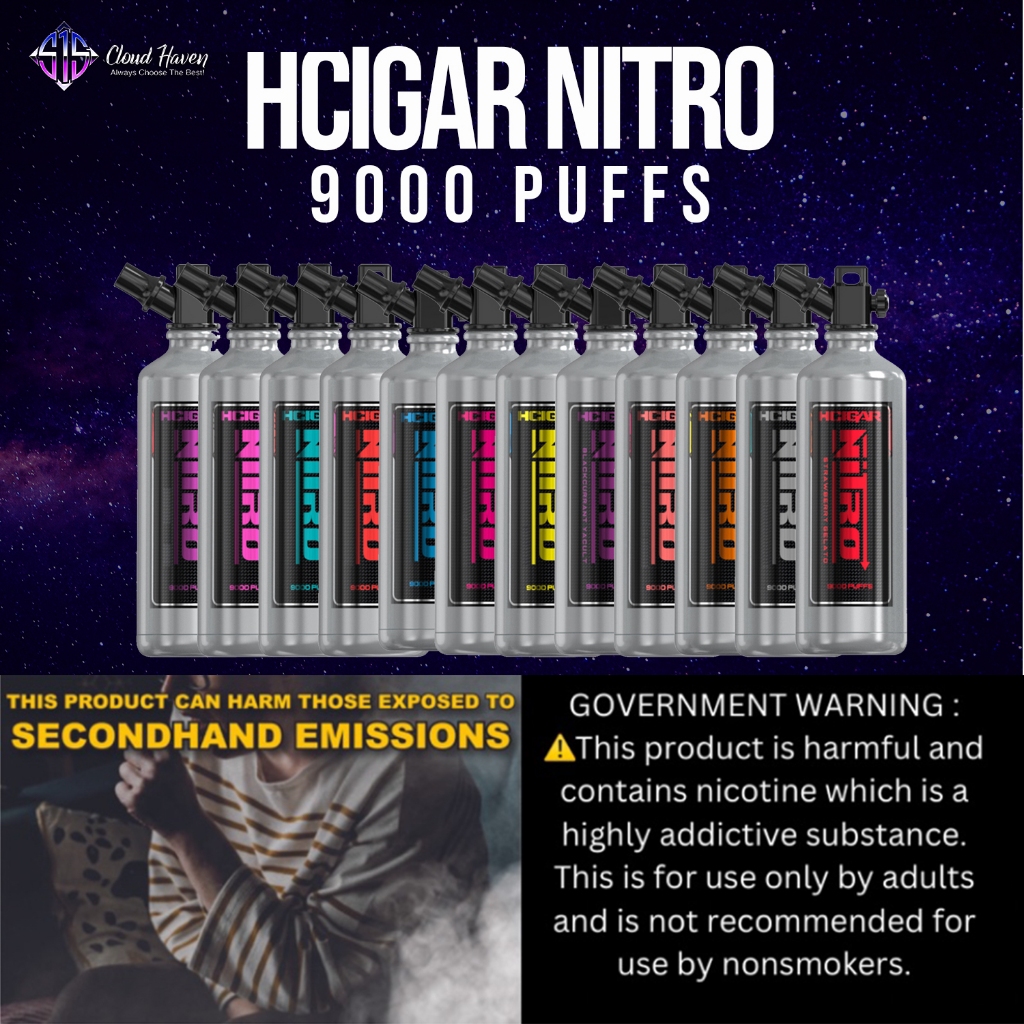 Hcigar Nitro Puffs W Free Lanyard Clearance Sale Shopee Philippines