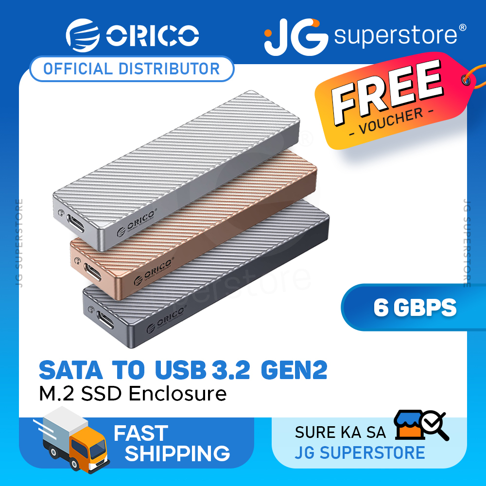 Orico Sata To Usb Gen M Ssd Enclosure W In Usb C To C A