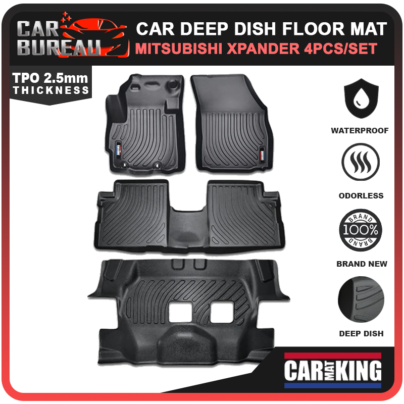 Carmatking Mitsubishi Xpander Deep Dish Mats Tpo Matting