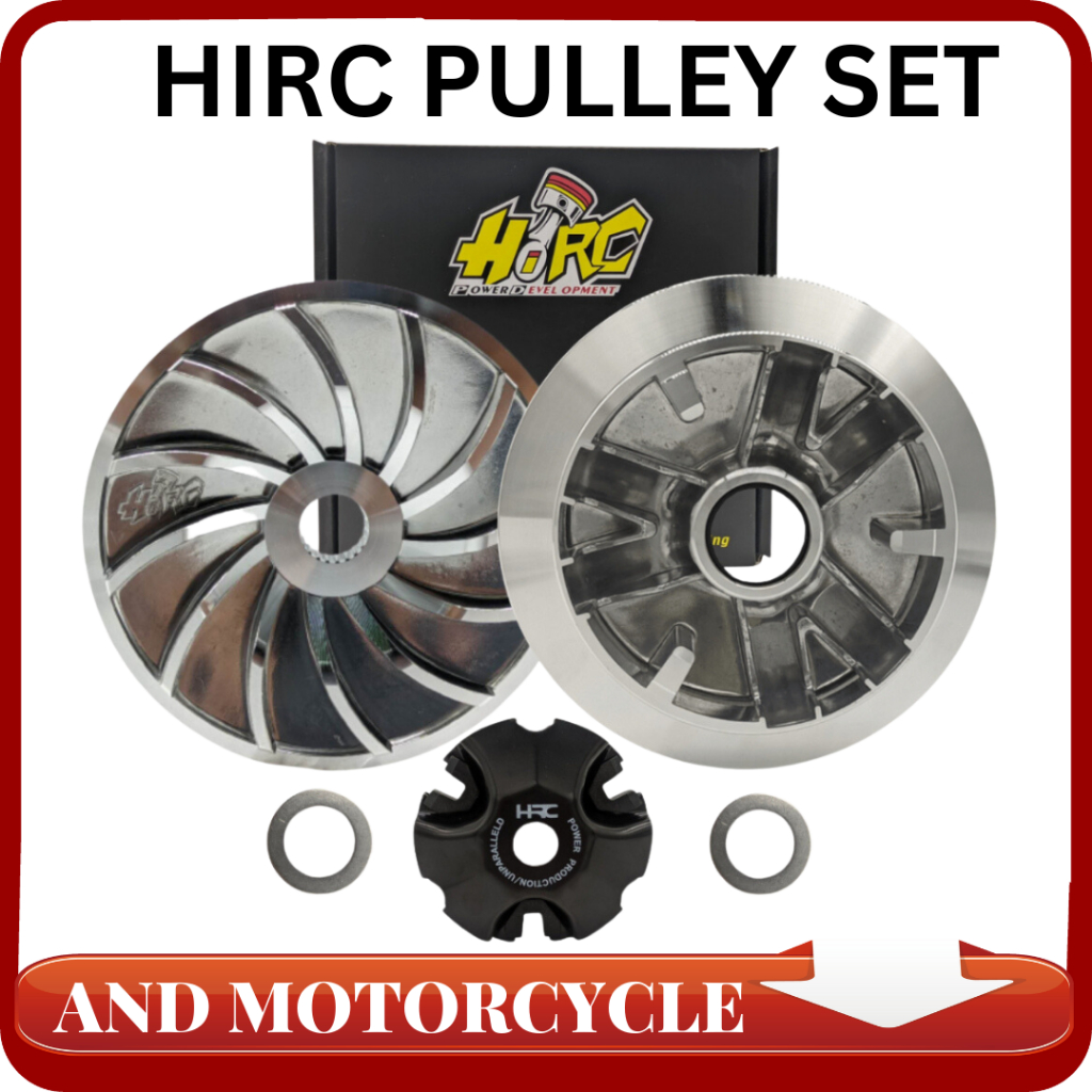 Hirc Pulley Set Nmax Aerox Version Shopee Philippines