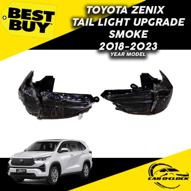 Toyota Innova Zenix Tail Light Upgrade Smoke Shopee Philippines