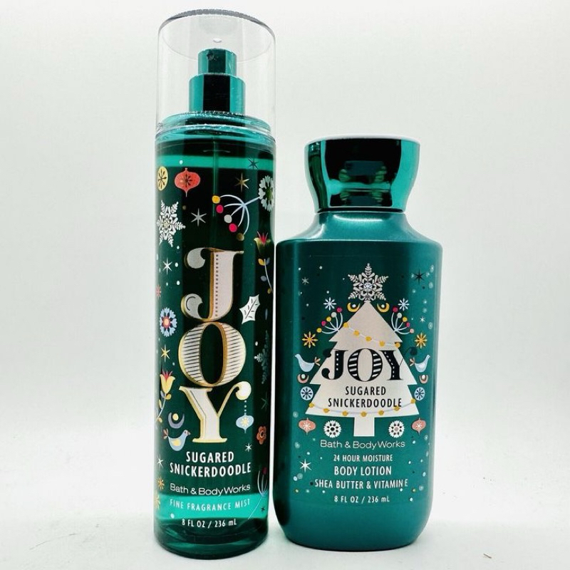 Bath Body Works Joy Sugar Snickerdoodle Fragrance Mist 236ml Shopee