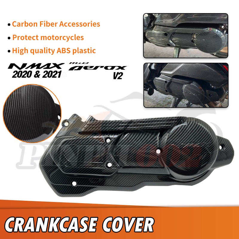 Motorcycle Crankcase Cover Carbon Motorcycle Crankcase Cover Air Filter