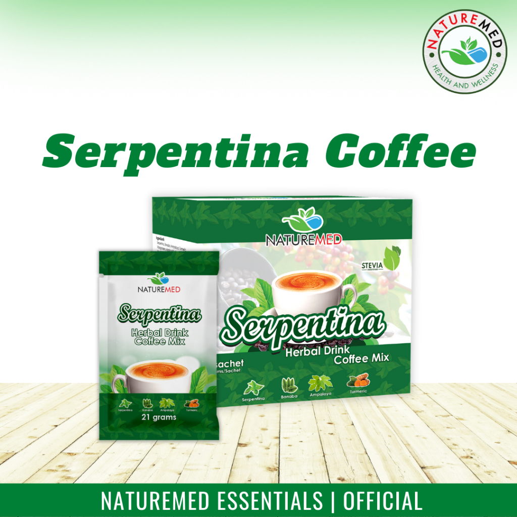 1 Box Serpentina Coffee NatureMed Serpentina Coffee 21grams 10