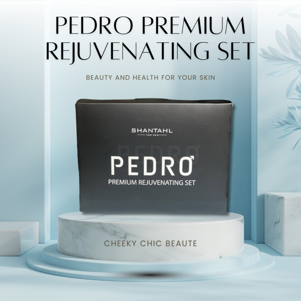 Pedro Premium Rejuvenating Set For Men By Shantahl Shopee Philippines