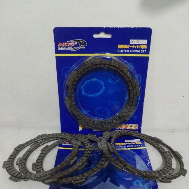 KAWASAKI BAJAJ ROUSER 135 CLUTCH LINING 5PCS LINING ORIG MRP BRAND