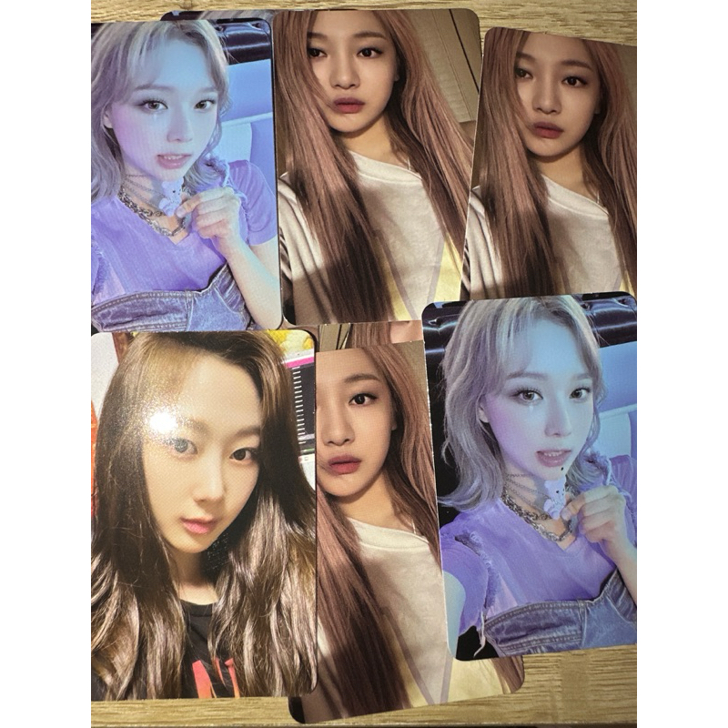 ONHAND ASSORTED AESPA OFFICIAL PHOTOCARDS SAVAGE PINK CHRISTMAS