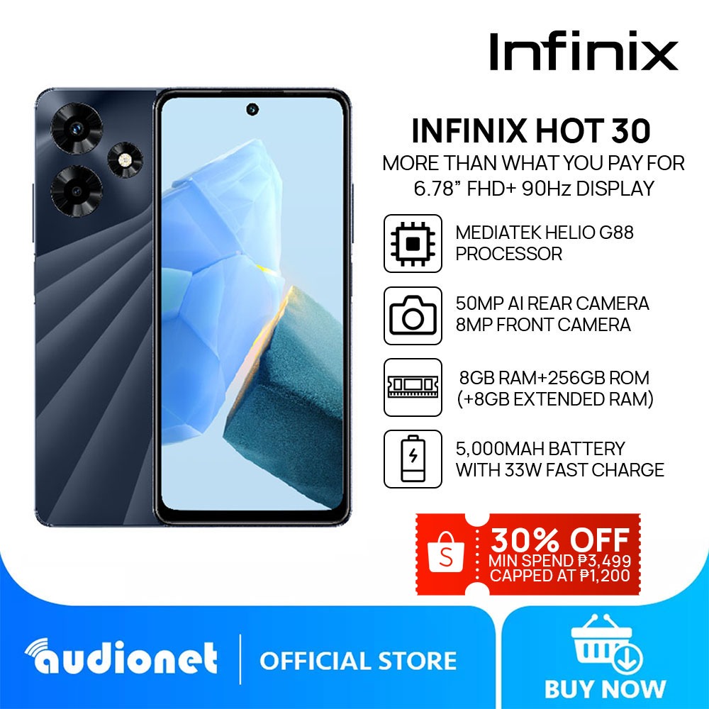 Infinix Hot Smartphone Gb Gb Helio G Fhd Display