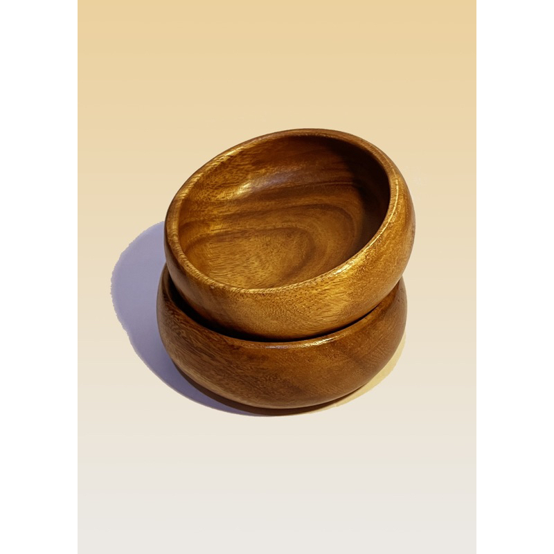 Acacia Wooden Calabash Bowl 4 Inches Shopee Philippines