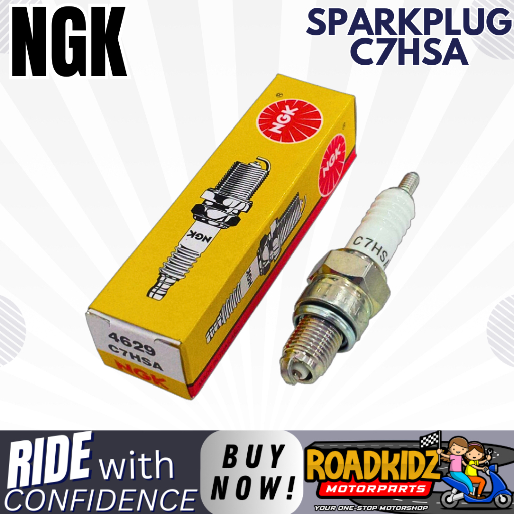 NGK Spark Plug C7HSA For Wave100R Mio Sporty Soul Shopee Philippines