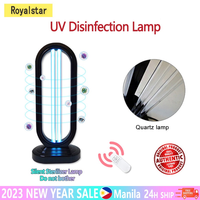 Royal Star Portable Ultraviolet Disinfection Lamp 38W Uv Light