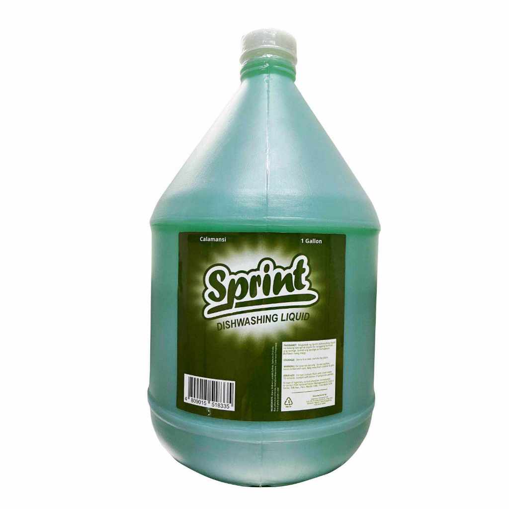 Lazycart Sprint Dishwashing Liquid Calamansi 1 Gallon Shopee