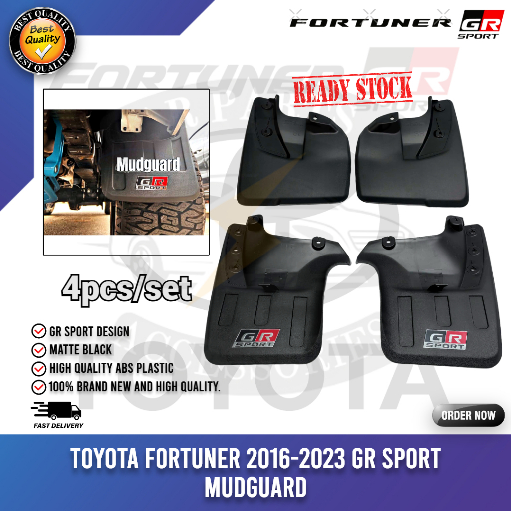 CPA Toyota Fortuner 2016 To 2023 GR Sport 4pcs Mud Guard 10834