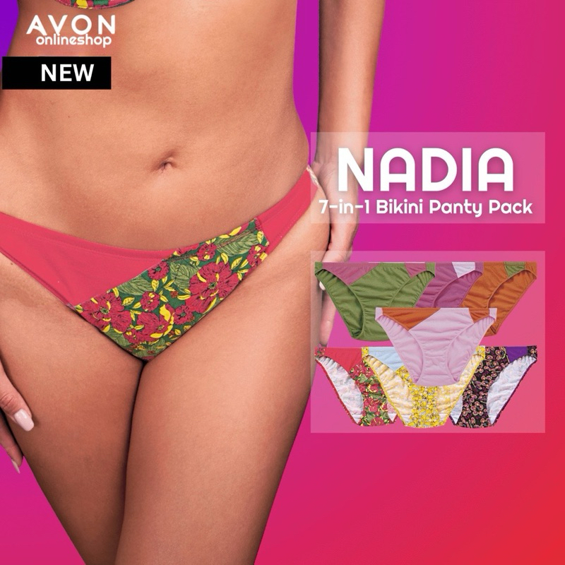 Avon Nadia 7in1 Bikini Panty Pack Shopee Philippines