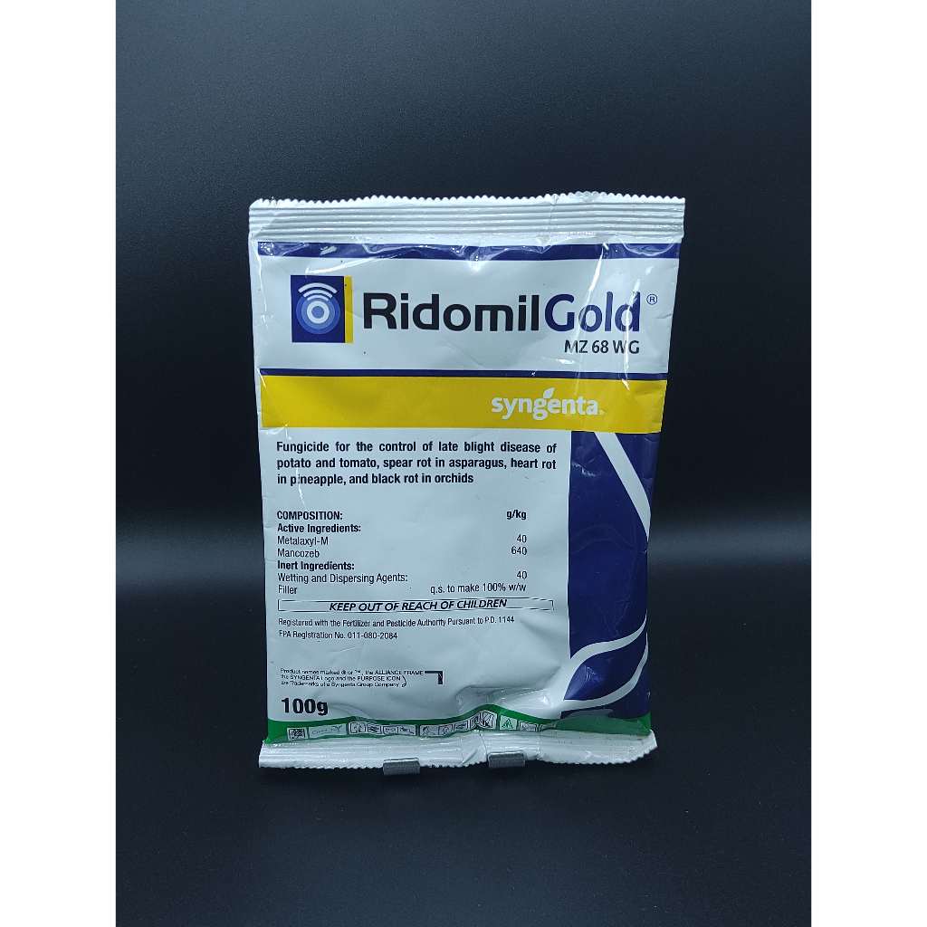 SYNGENTA RIDOMIL GOLD MZ 68 WG METALAXYL M MANCOZEB 100 GRAMS