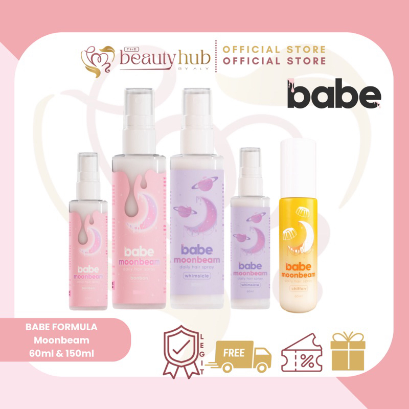 BABE FORMULA Moonbeam Daily Hair Spray Bonbon Whimsicle Chiffon