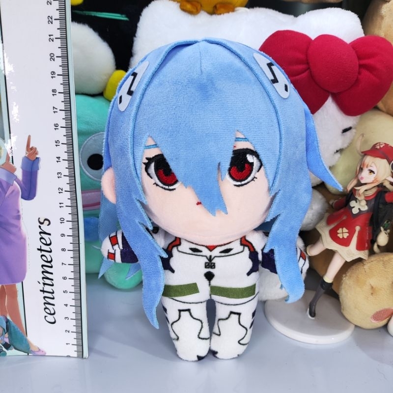 Arcade Prize Rei Ayanami Long Hair Evangelion Plush Cute Anime Gift