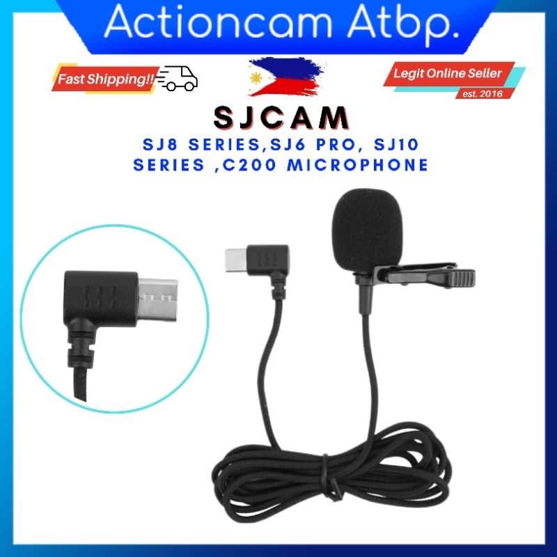 Sjcam External Microphone For Sj Pro Sj Dual Sj Sj X C Sj