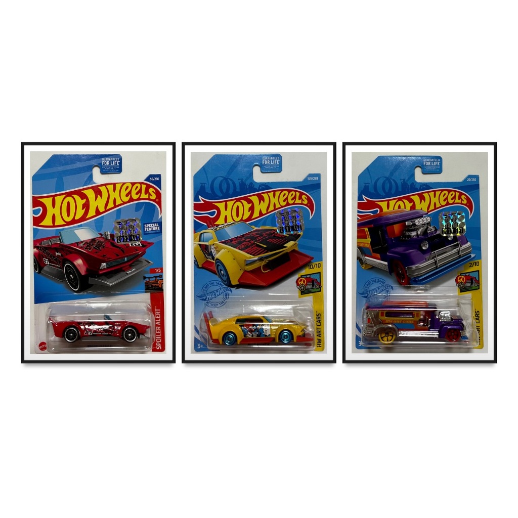 Hot Wheels Factory Sealed Art Cars Mad Manga Road Bandit