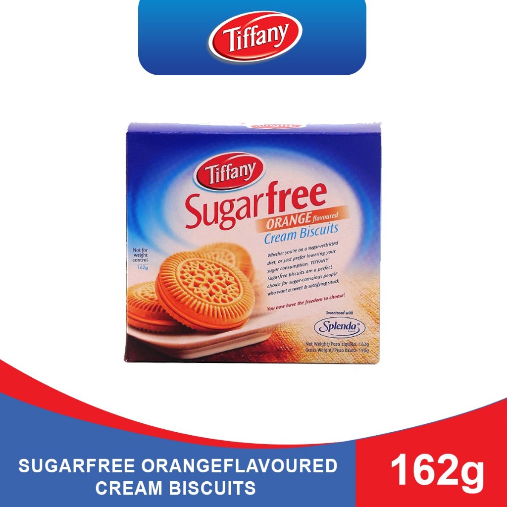 TIFFANY Sugar Free Flavoured Cream Biscuits 162g Shopee Philippines