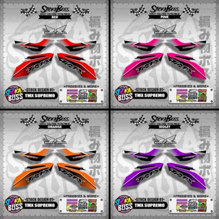 TMX SUPREMO DECALS STOCK DESIGN 01 WITH FREEBIES Shopee Philippines