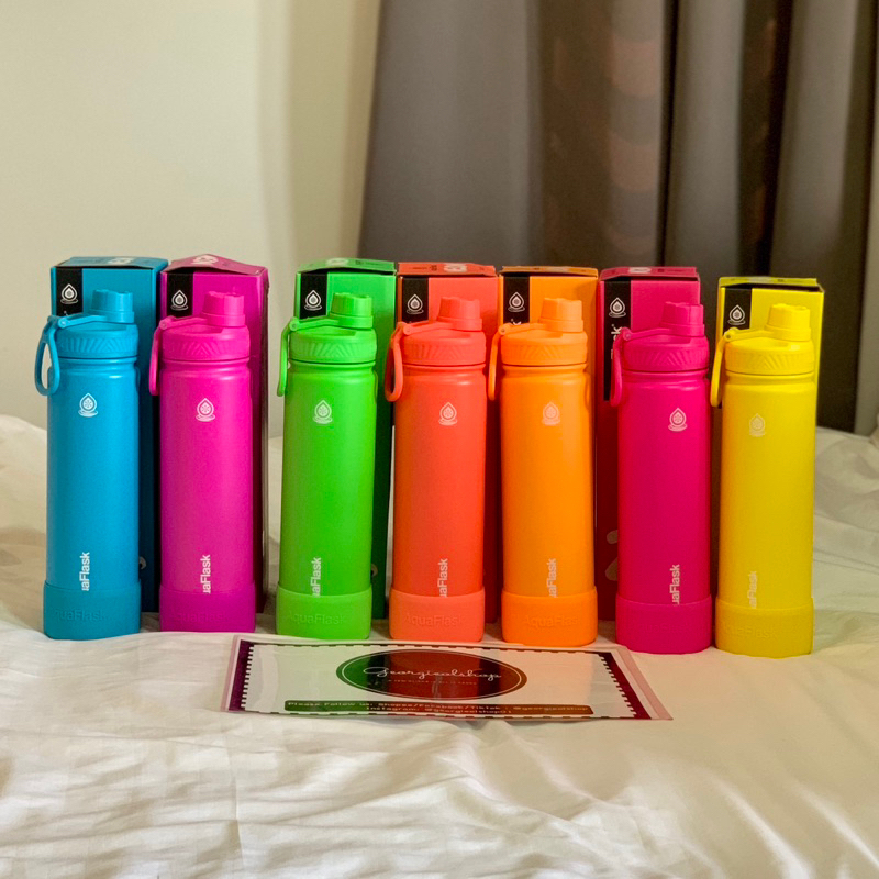 Aquaflask Neon Collection Available Sizes 22oz 32oz 40oz Shopee