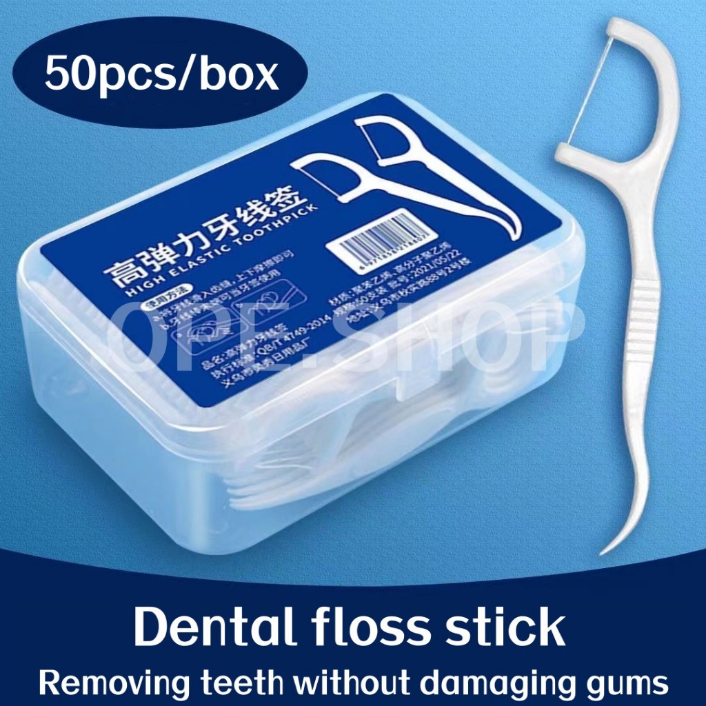 Ope Pcs Box Teeth Toothpicks Stick Dental Floss Flosser Picks Tooth