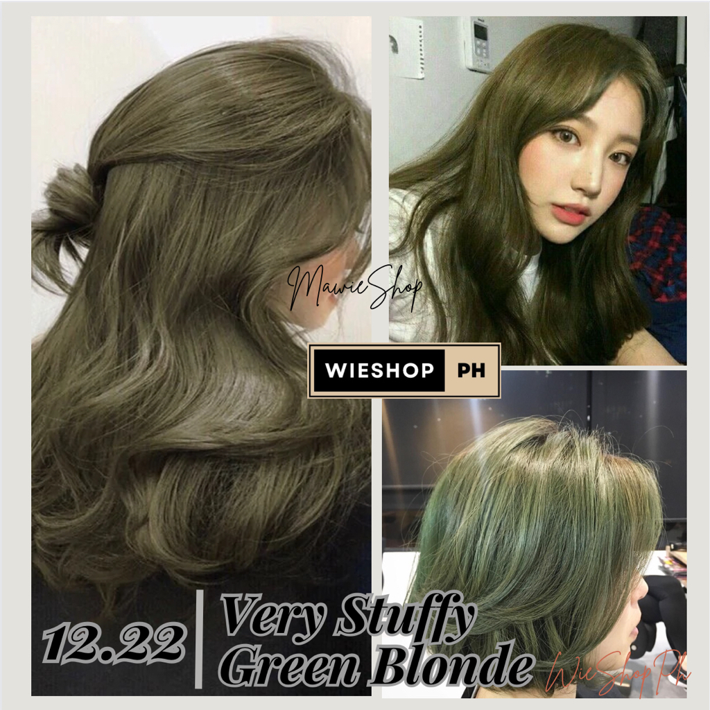 Bremod 12 22 VERY STUFFY GREEN BLONDE Hair Color SET With OXIDIZING