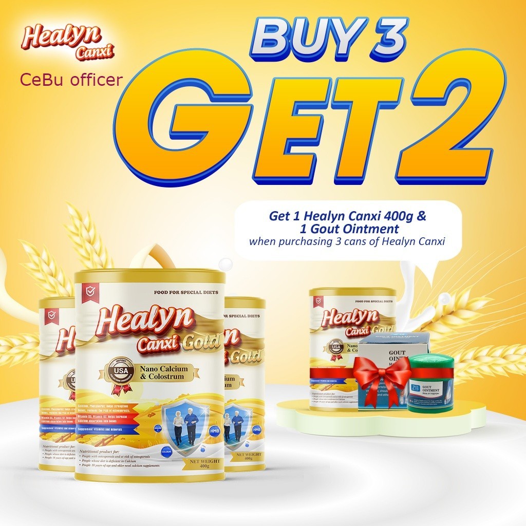 Healyn Canxi Gold G Milk For Osteoporosis And Arthritis Shopee